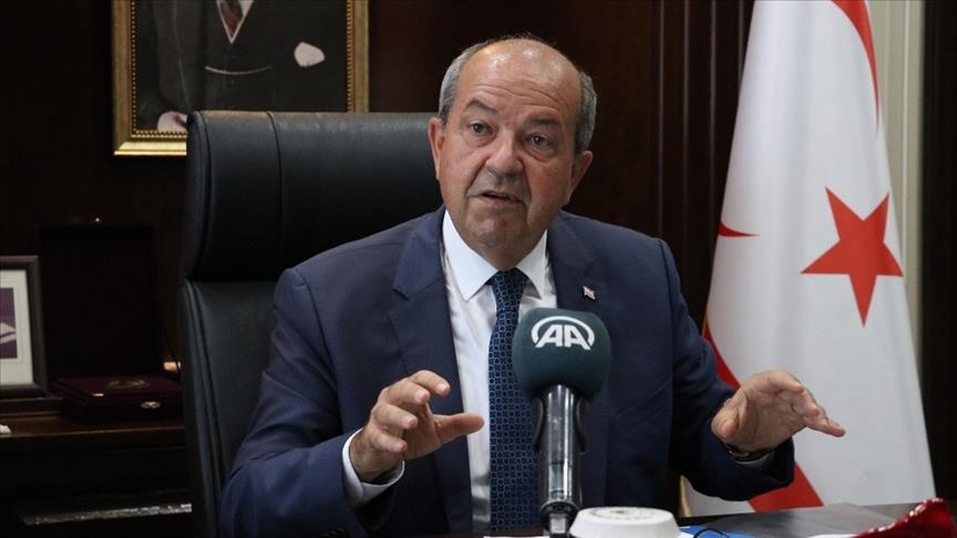 Northern Cyprus' president calls on Greek side to focus on 2-state solution