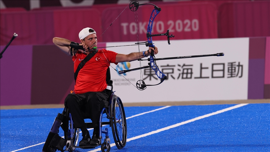 Tokyo Paralimpik Oyunlarında Nihat Türkmenoğlu gümüş madalya kazandı