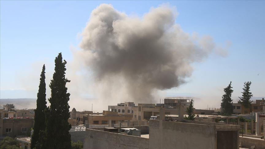 غارة جوية تستهدف مقر "فيلق الشام" بعفرين السورية