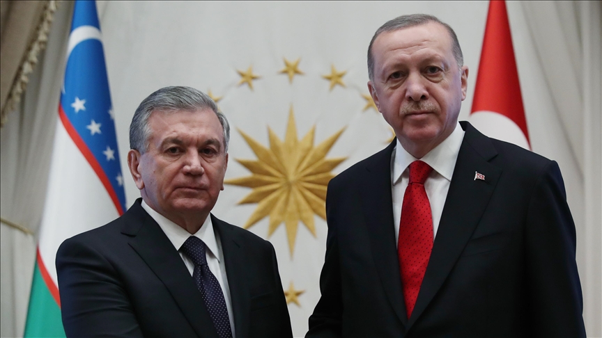 Turkish, Uzbek presidents discuss regional issues