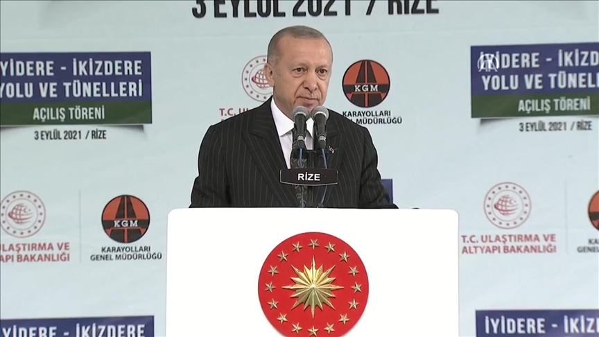 Cumhurbaşkanı Erdoğan: Turizmde kısa sürede kayıplarımızı telafi edecek, hatta ötesine geçecek bir seviyeye geldik