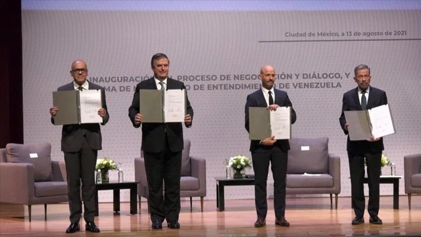 México está listo para reactivar el proceso de negociación entre el Gobierno Nacional y la Plataforma Unitaria 2 Gobierno de Venezuela y la oposición reanudan sus negociaciones en México