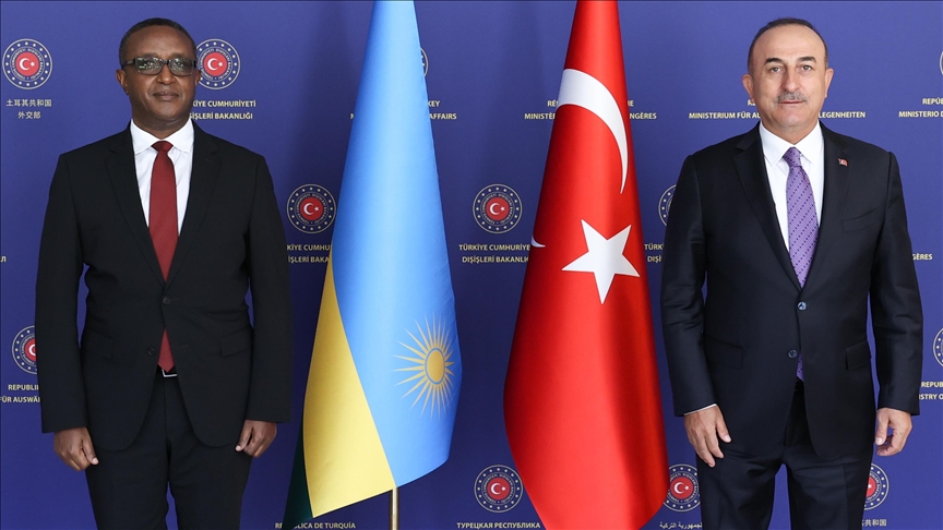 Turkish, Rwandan FMs discuss regional, bilateral issues