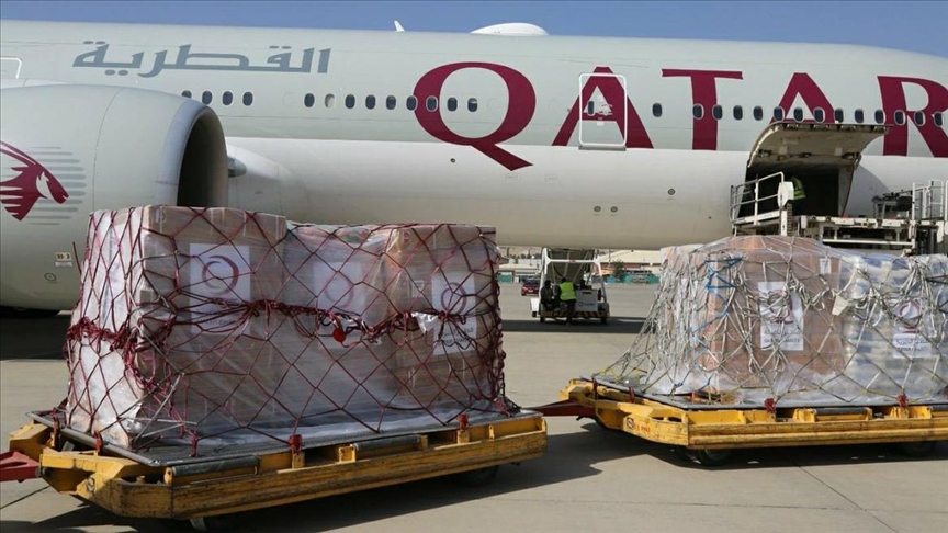 3rd Qatari plane carrying humanitarian aid lands in Afghanistan