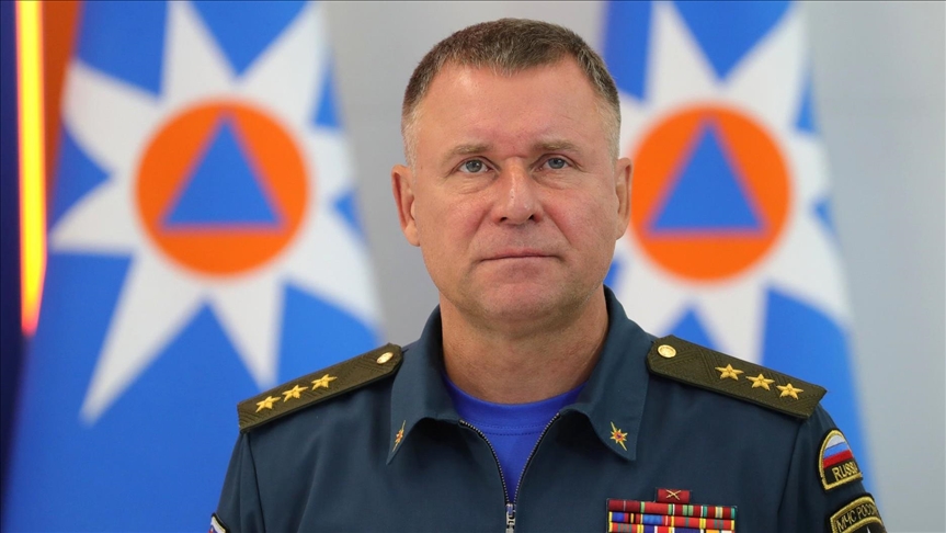 Russian emergency minister dies at training exercise