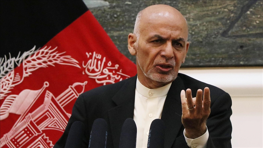 Former Afghan president denies fleeing country with millions of dollars