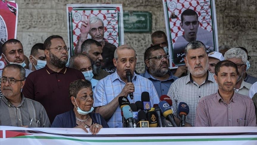 Gaza: une marche de solidarité avec les détenus dans les prisons israéliennes