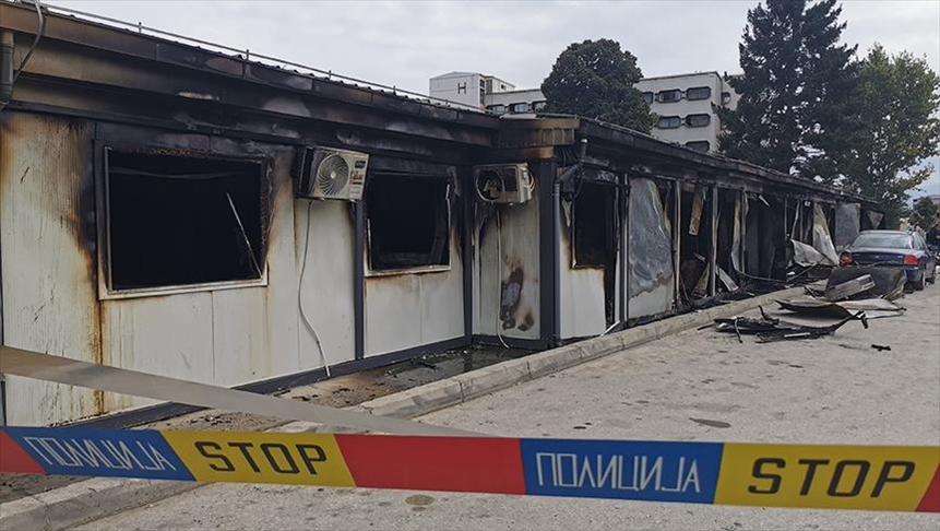 Ya son 14 los muertos en el incendio en un hospital para pacientes con COVID-19 en Macedonia del Norte 