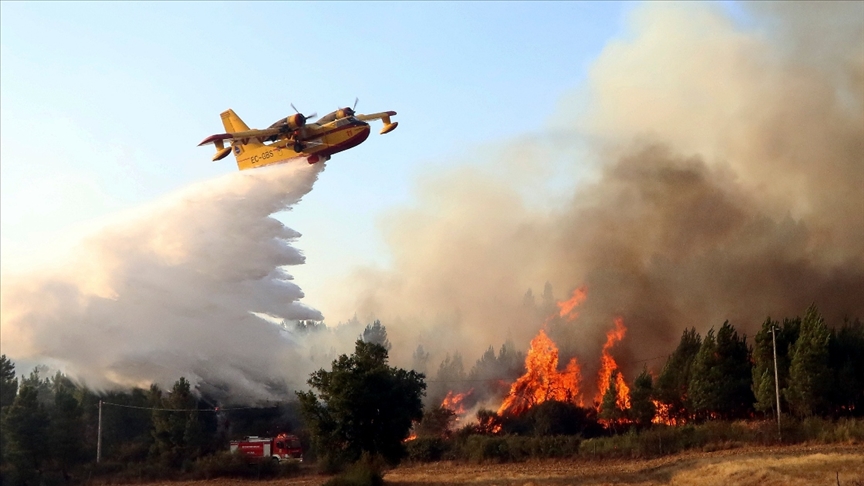 İspanyanın güney bölgesindeki yangınlar devam ediyor