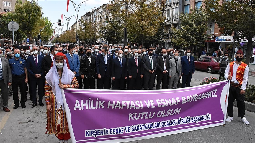 Ahiliğin başkenti Kırşehirde 34. Ahilik Haftası kutlamaları başladı