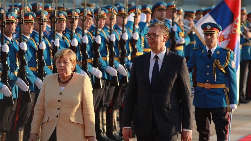 Njemačka kancelarka Angela Merkel stigla u Beograd