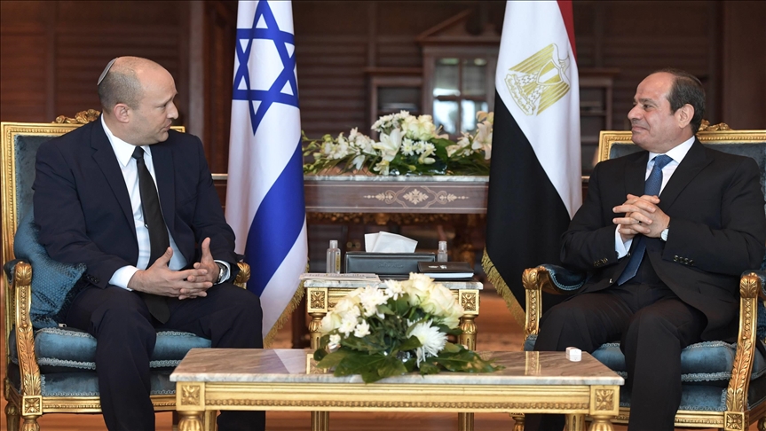 السيسي يدعو لتثبيت التهدئة بين فلسطين وإسرائيل