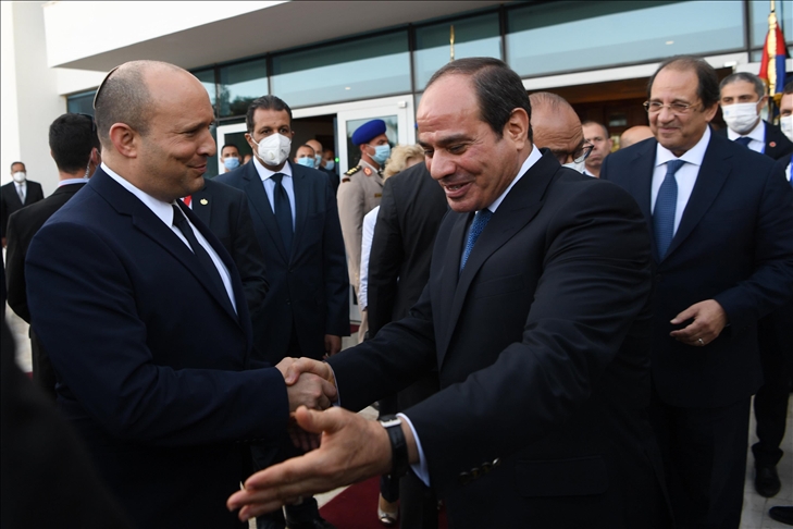 Presiden Mesir temui PM Israel bahas proses perdamaian Timur Tengah