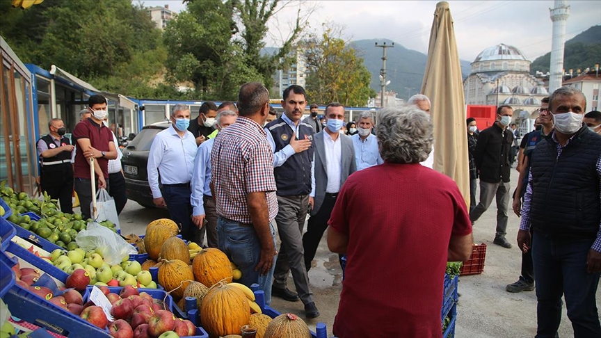 Sel felaketinin yaşandığı Bozkurt'ta ticari hayat normale dönüyor