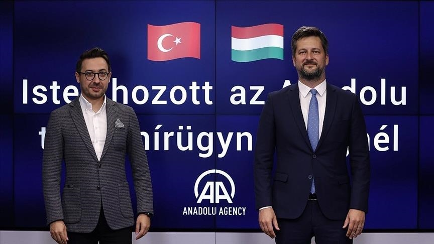 بازدید سفیر مجارستان از خبرگزاری آناتولی در آنکارا 