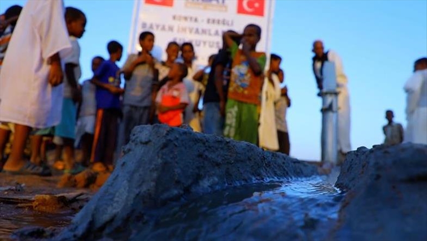 السودان.. الهلال الأحمر التركي يحفر 5 آبار مياه في سنار