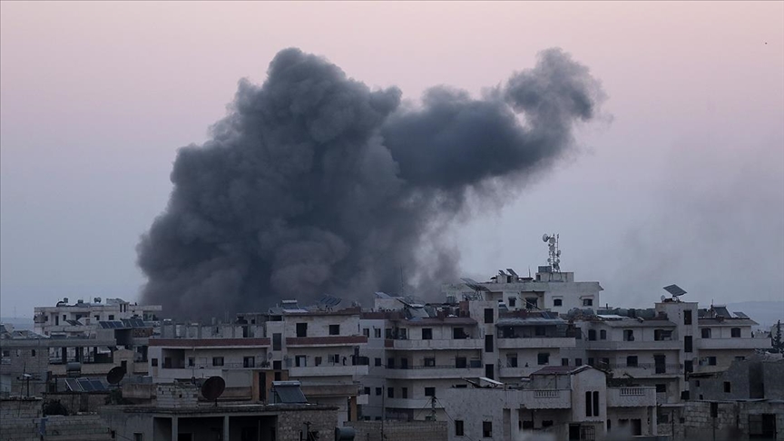 Rusya İdlibe hava saldırıları düzenledi
