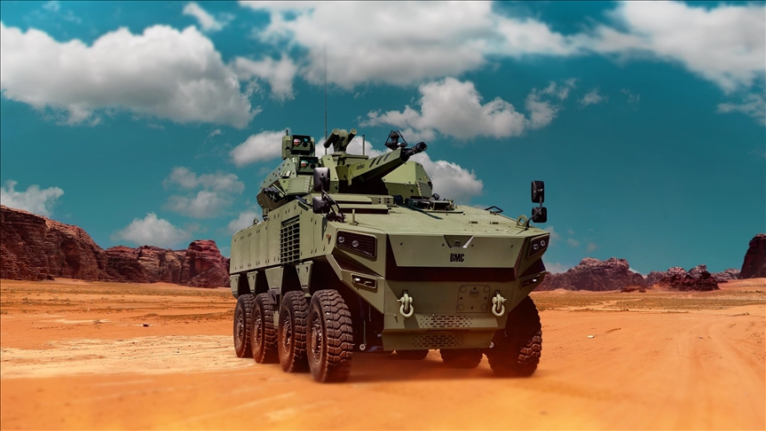 Турецкая бронемашина Altuğ 8x8 готова к выполнению миссий