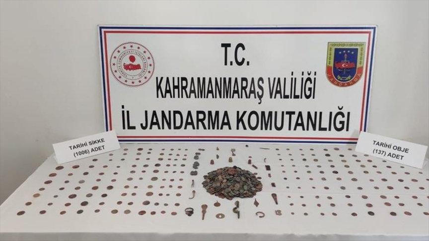 Over 1,000 historical artifacts seized in Turkey