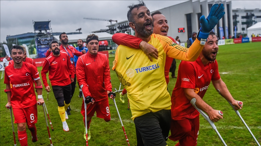 Turkey, Spain move to European amputee football championship final