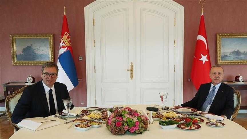 دیدار رؤسای جمهور ترکیه و صربستان در استانبول