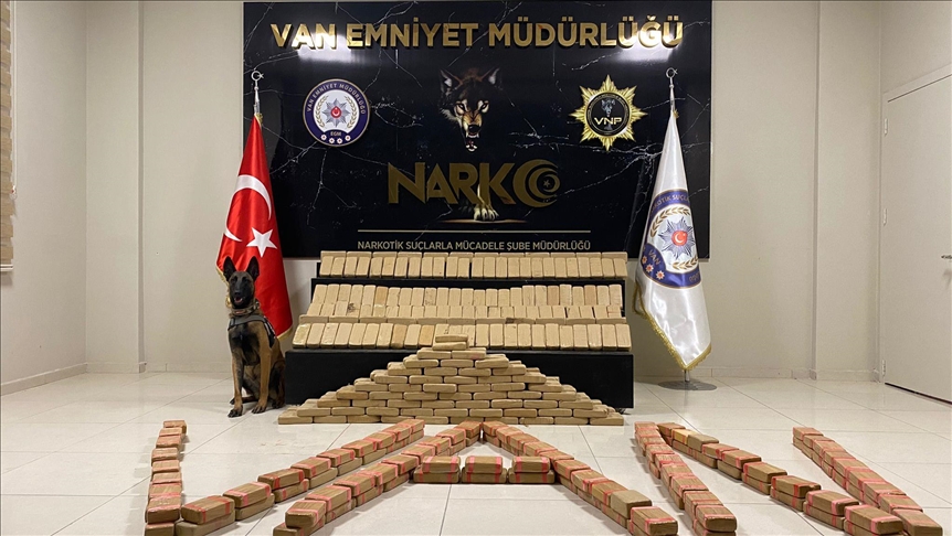 Li Wanê 217 kîlo û 500 gram eroîn hat qefaltin