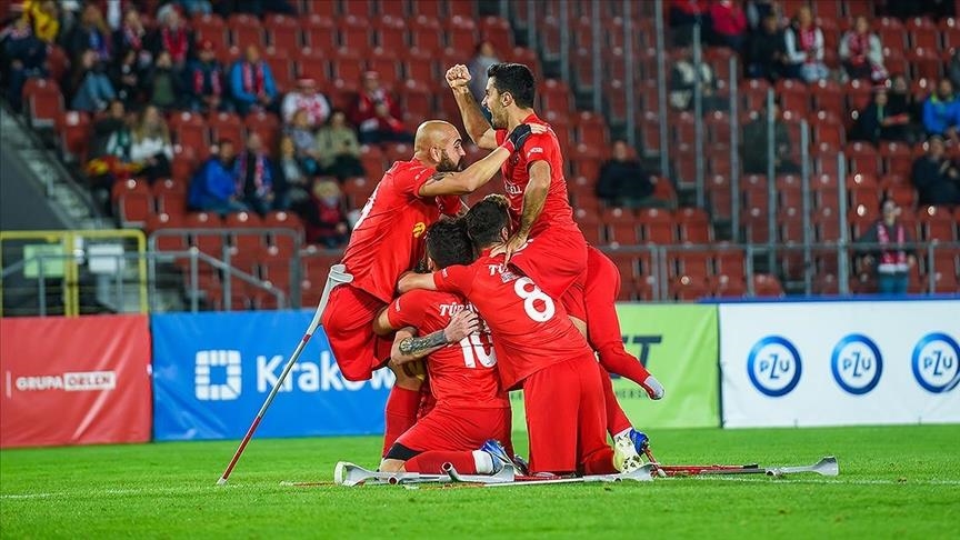Turkey defeat Spain 6-0 to win European amputee football championship