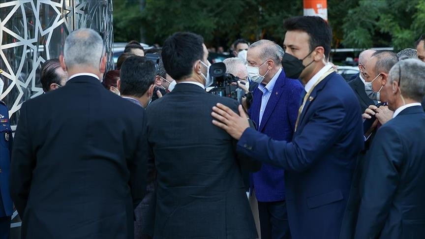 Turkey’s president visits Turkevi Center ahead of inauguration