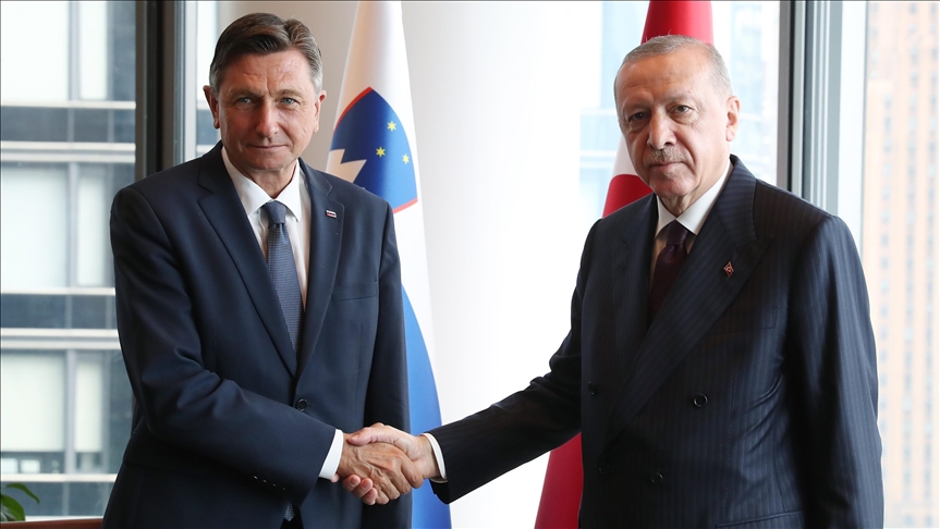 Erdogan se u New Yorku sastao sa slovenskim predsjednikom Pahorom