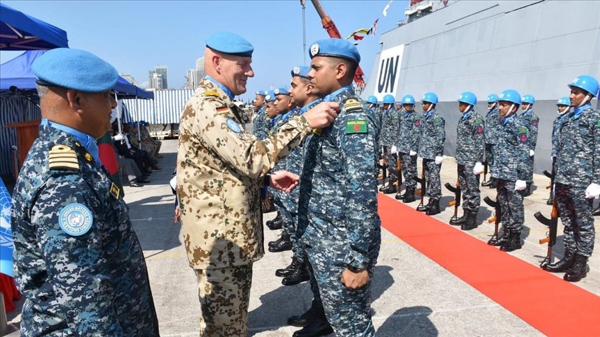 110 Bangladesh Navy personnel receive UN Peacekeeping Medal