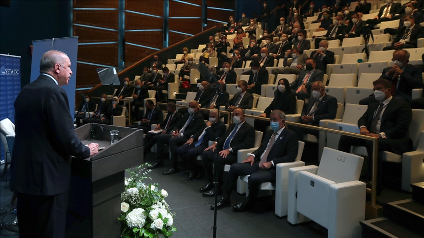 Cumhurbaşkanı Erdoğan, Foreign Policy Association ve SETA DC tarafından düzenlenen programa katıldı