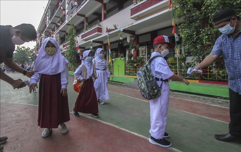 Mayoritas sekolah di Indonesia belum dibuka untuk belajar tatap muka