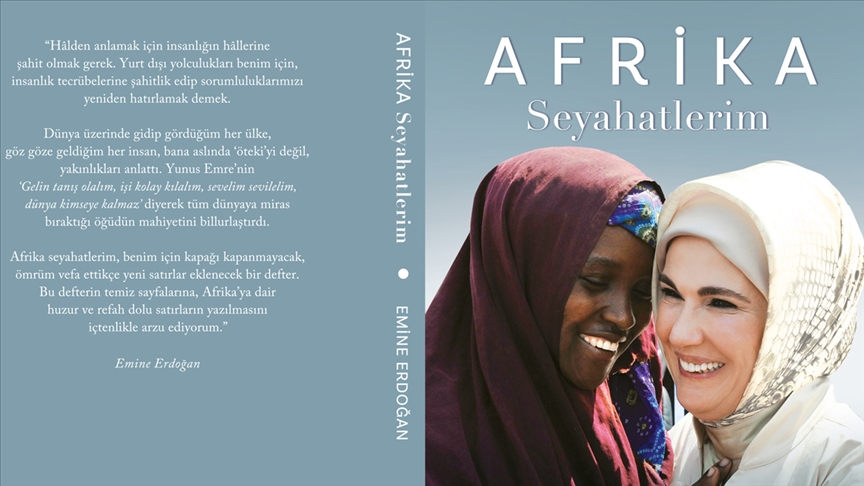 Emine Erdoğan Afrika Seyahatlerim adlı ilk kitabının tanıtımını New York’ta yaptı