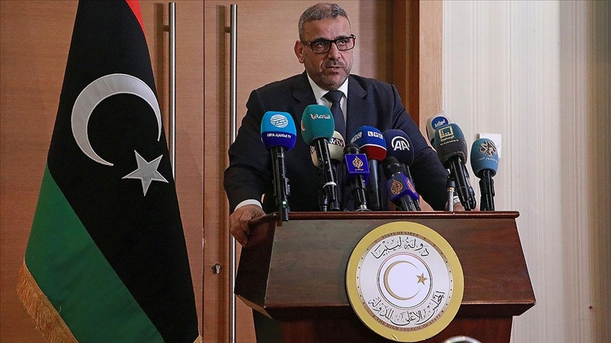 Libya Devlet Yüksek Konseyi Başkanından hükümet seçimlere kadar görevinin başında mesajı