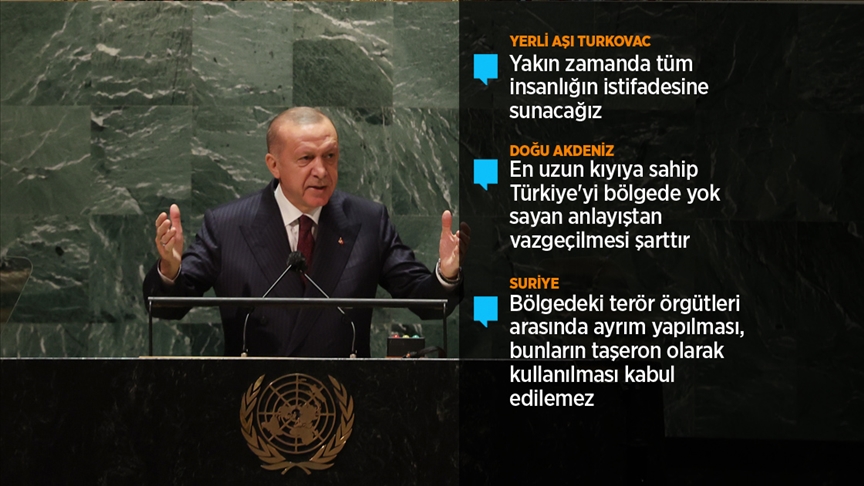 Cumhurbaşkanı Erdoğan: Paris İklim Anlaşması'nı, önümüzdeki ay Meclisimizin onayına sunmayı planlıyoruz