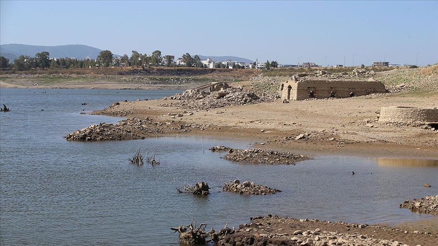 Bodrumun suyunu karşılayan Mumcular Barajı yüzde 10luk seviyenin altına düştü