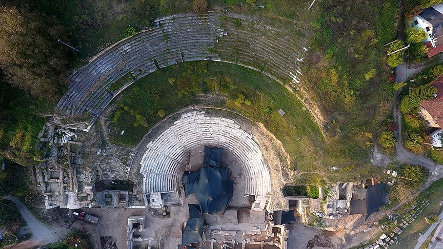 Batı Karadenizin Efesinde yeni bulgular gün ışığına çıkarılıyor