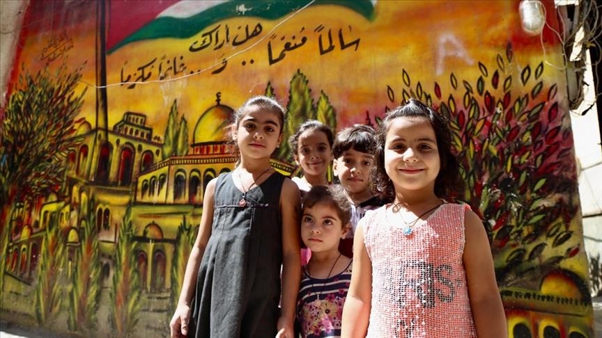 Beyrouth: Les murs des camps de réfugiés reflètent les espoirs des jeunes Palestiniens et leur passion pour la liberté