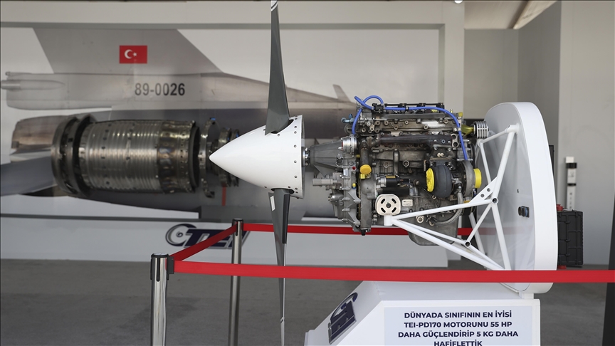 Turkey's new UAV engine debuts at TEKNOFEST