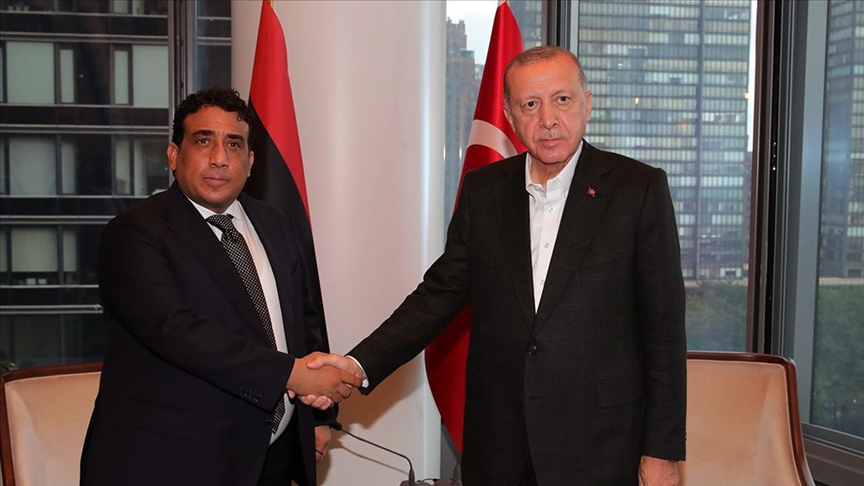 Erdogan se u New Yorku sastao sa predsjednikom Vijeća predsjedništva Libije Menfijem