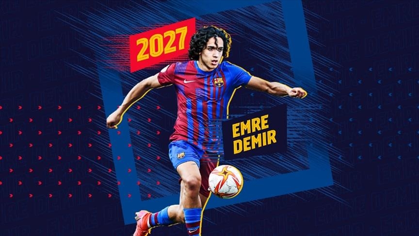 Turkish football club Kayserispors Emre Demir joins Barcelona
