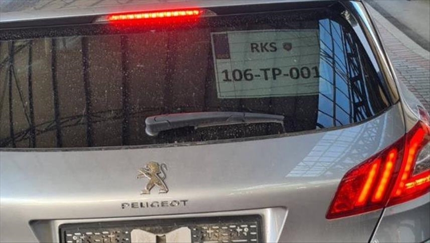 Ministria e Brendshme e Kosovës deri më tani ka administruar mbi 6 mijë targa të përkohshme