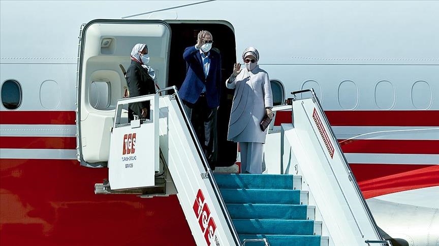 Эрдоган завершил визит в США и вернулся в Турцию