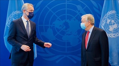 NATO, UN leaders hold talks in New York on climate crisis