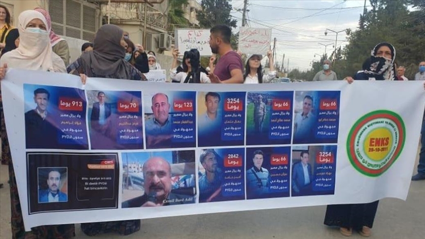 خمس إصابات في مظاهرة منددة بـ "ي ب ك" شمالي سوريا