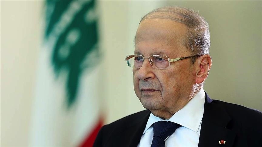 Lübnan Cumhurbaşkanı Avn, İsrailin, Lübnanla ihtilaflı olduğu deniz alanındaki gaz arama çalışmalarını kınadı