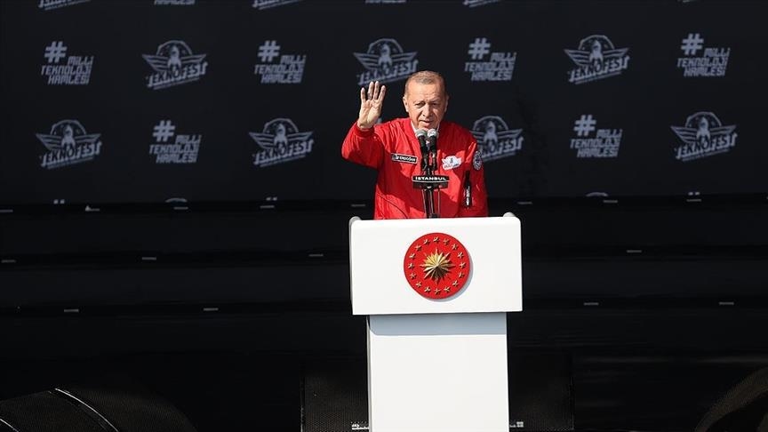 Turkey to showcase its top-notch Teknofest in other countries: Erdogan