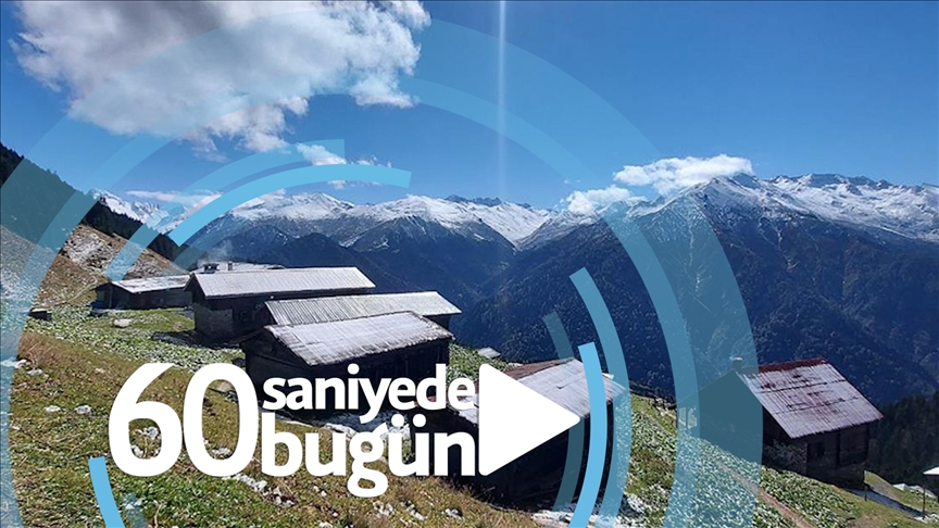 60 saniyede bugün (26 Eylül 2021)