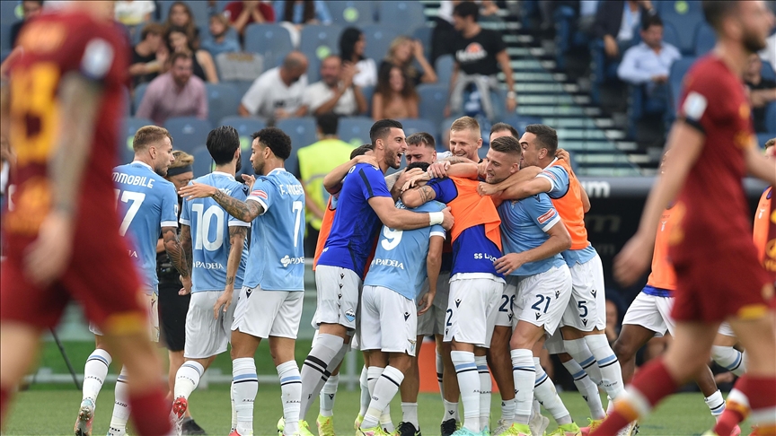 lazio defeat roma 3 2 in thrilling derby