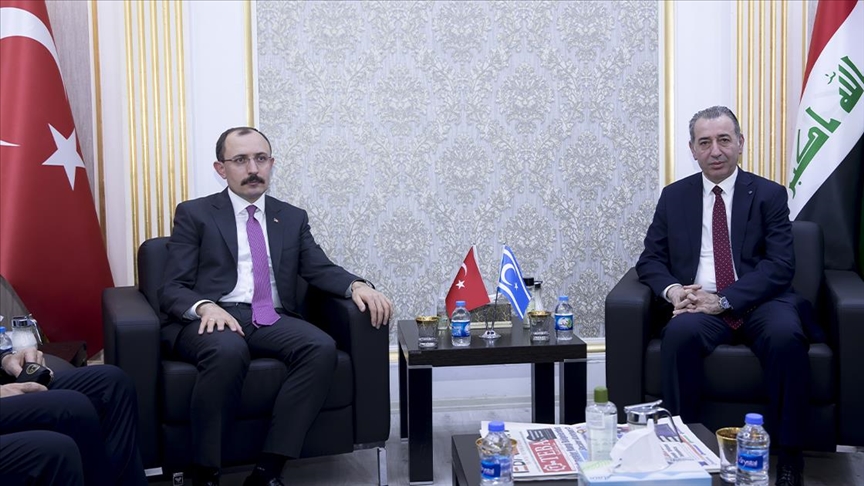 العراق.. وزير التجارة التركي يلتقي مسؤولين تركمان في أربيل